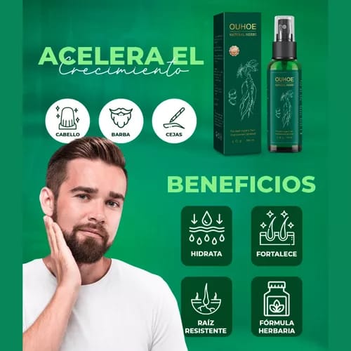 SUERO CAPILAR PARA EL CRECIMIENTO DE CABELLO - OUHOE